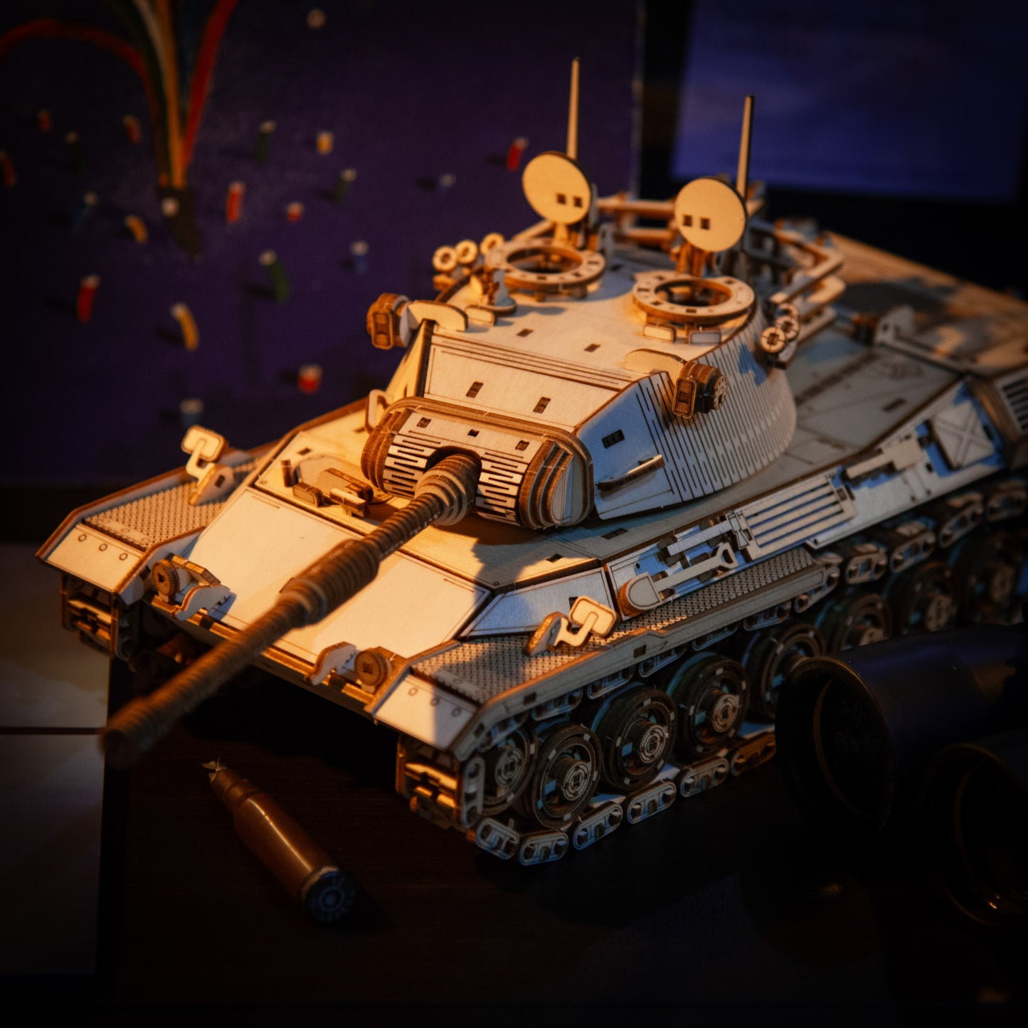 World of Tanks - 3D Wooden puzzle - Leopard 1