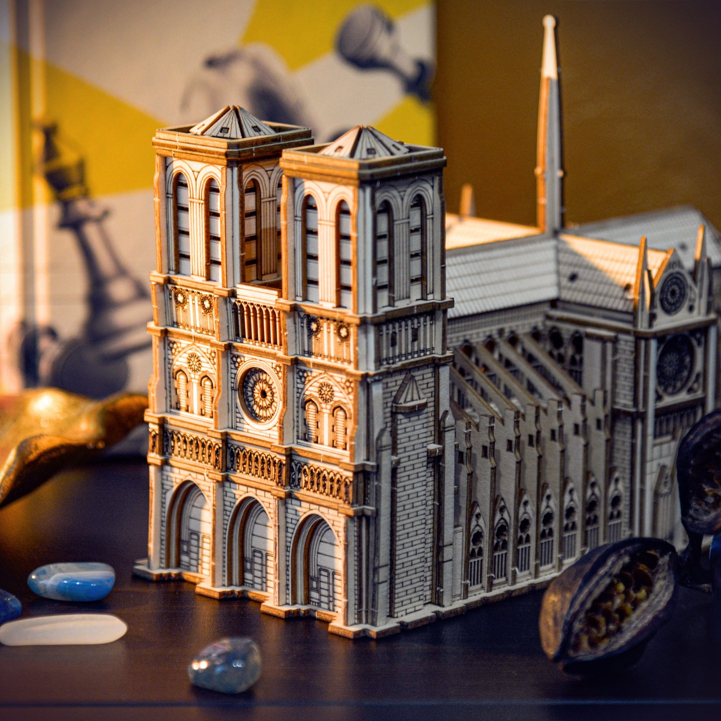 Little Story -3D wooden Puzzle Notre-Dame