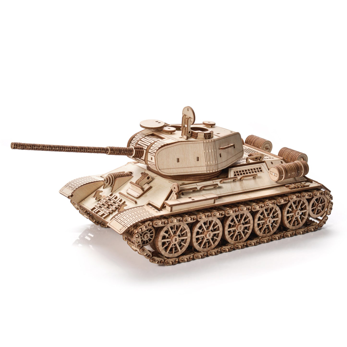 World of Tanks - 3D Wooden puzzle - T-34-85 Tank