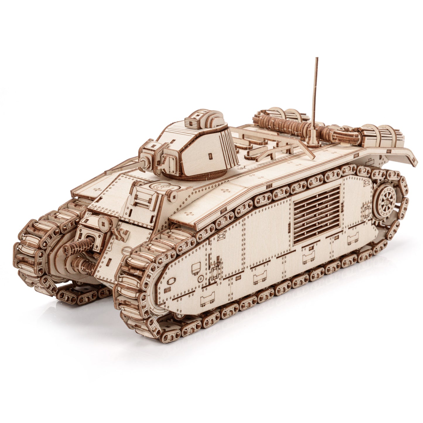 World of Tanks - 3D Wooden puzzle - Char B1