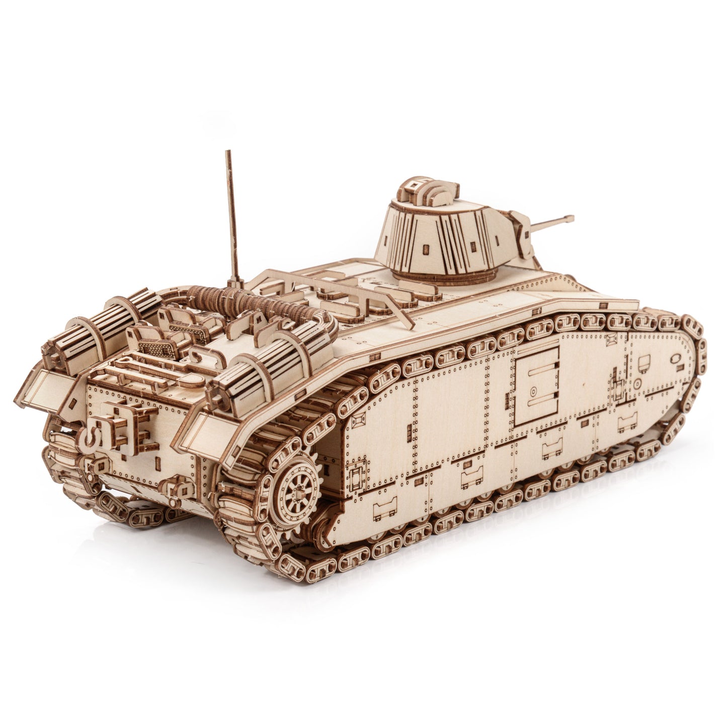 World of Tanks - 3D Wooden puzzle - Char B1