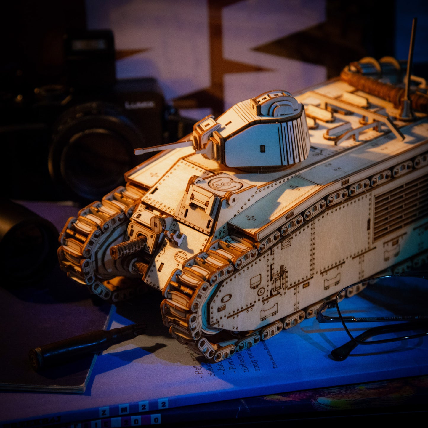 World of Tanks - 3D Wooden puzzle - Char B1