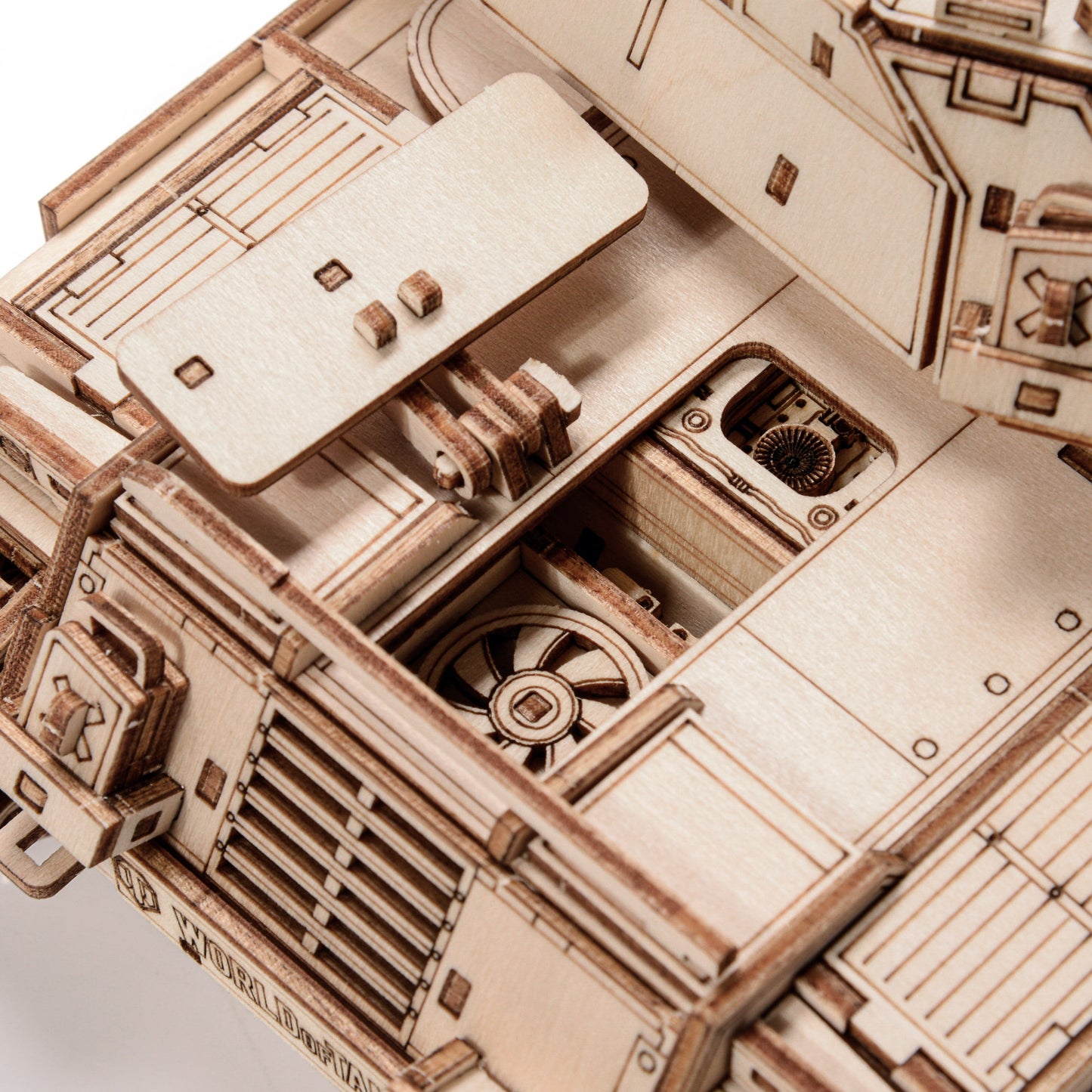 World of Tanks - 3D Wooden puzzle - Tank Bat.-Chatillon Bourrasque