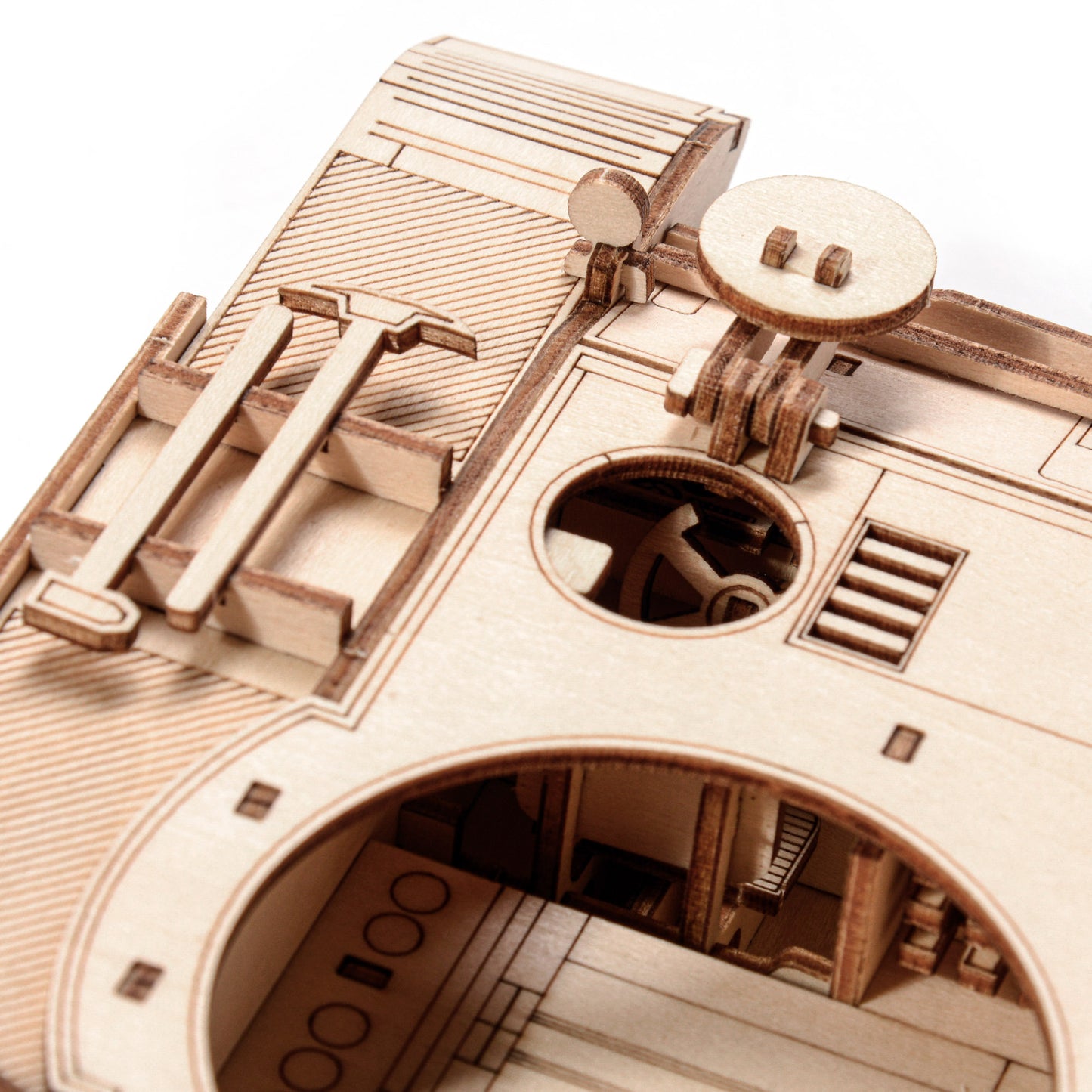 World of Tanks - 3D Wooden puzzle - Tank Bat.-Chatillon Bourrasque