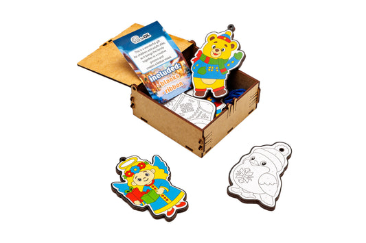 New Year's Box "Paint It Yourself"