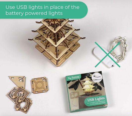 Tiny Treehouses - USB Light