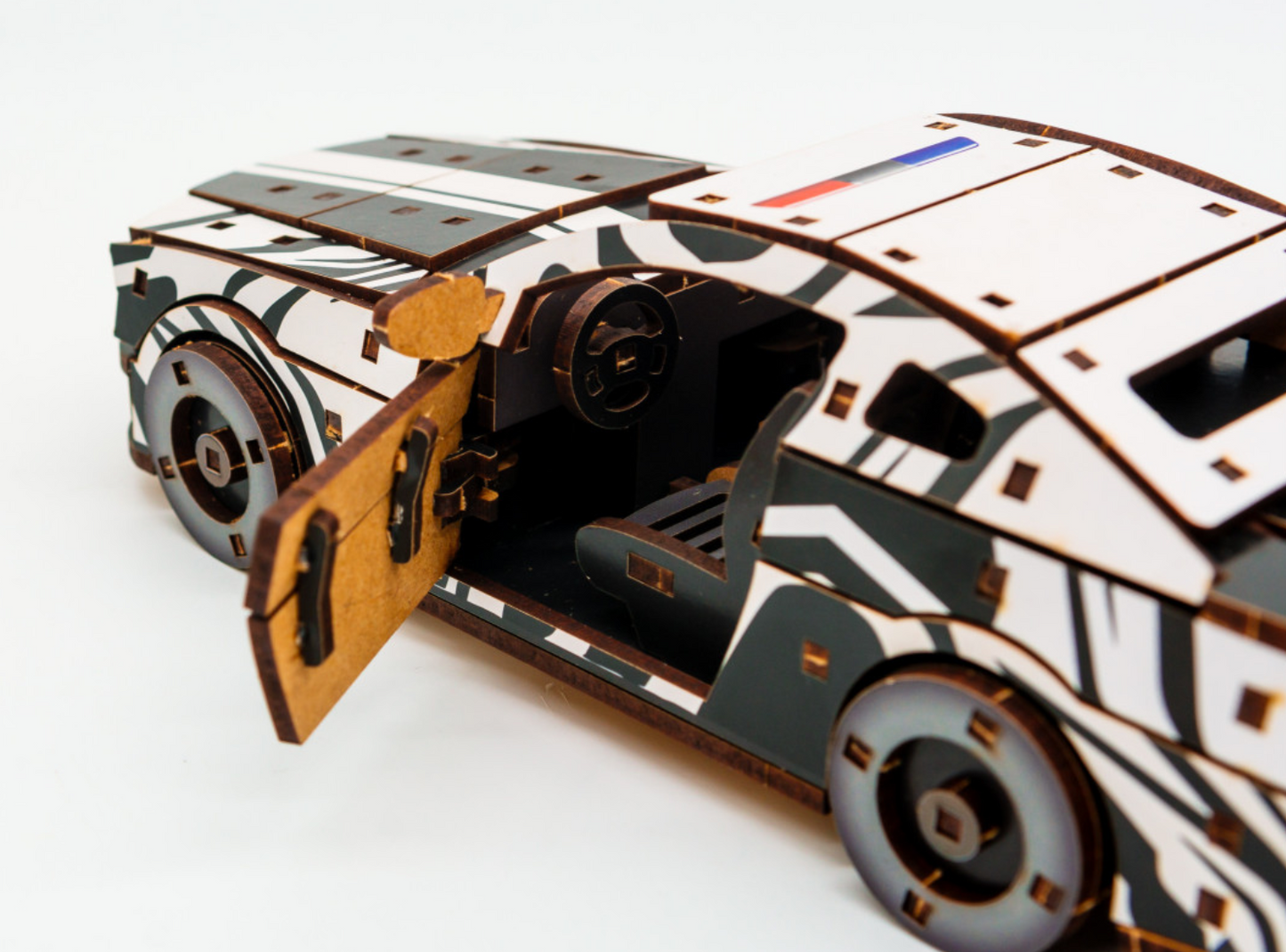 PuzzleOk - Muscle Car GT White