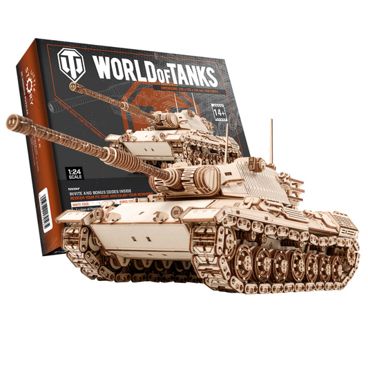World of Tanks - 3D Wooden puzzle - Leopard 1