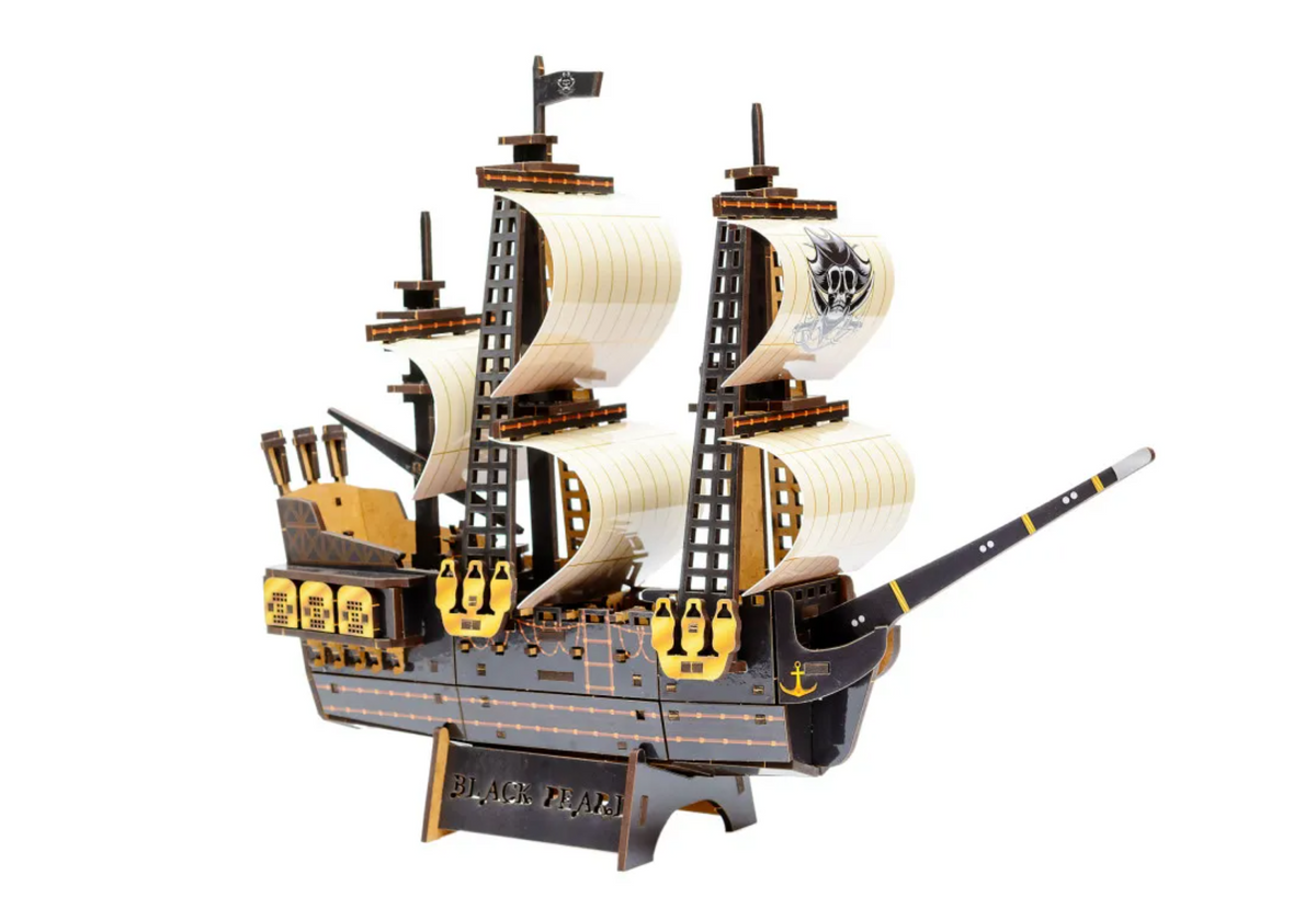 Pirate Ship – Wooden 3D Model Kit