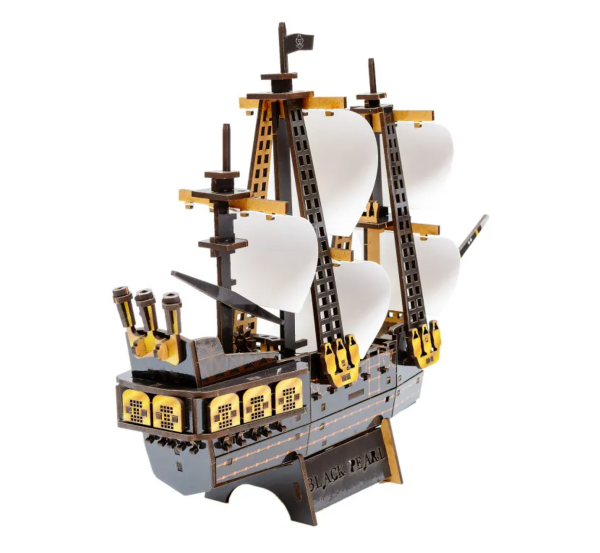 Pirate Ship – Wooden 3D Model Kit