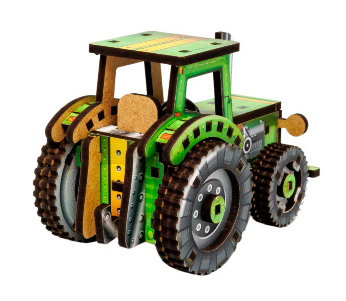 Turbo Tractor – Wooden 3D Mini Model Kit