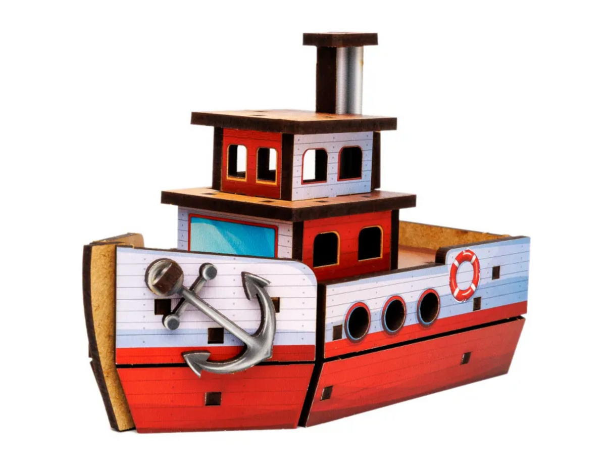 Turbo Ship – Wooden 3D Mini Model Kit