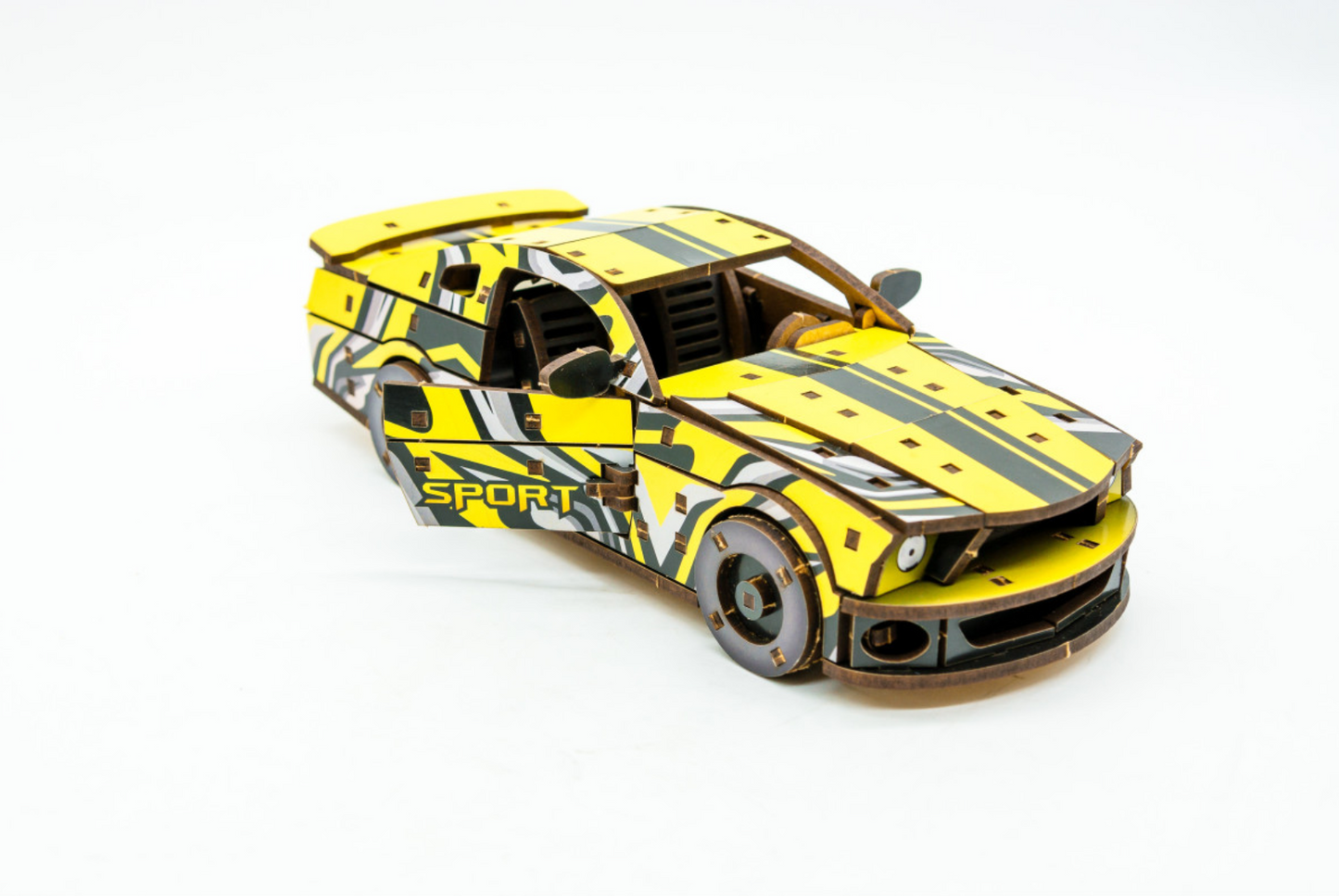 PuzzleOk - Muscle Car GT Yellow