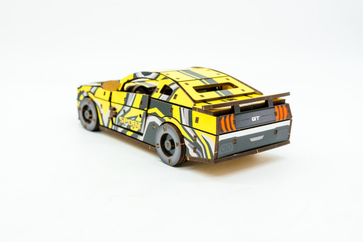 PuzzleOk - Muscle Car GT Yellow