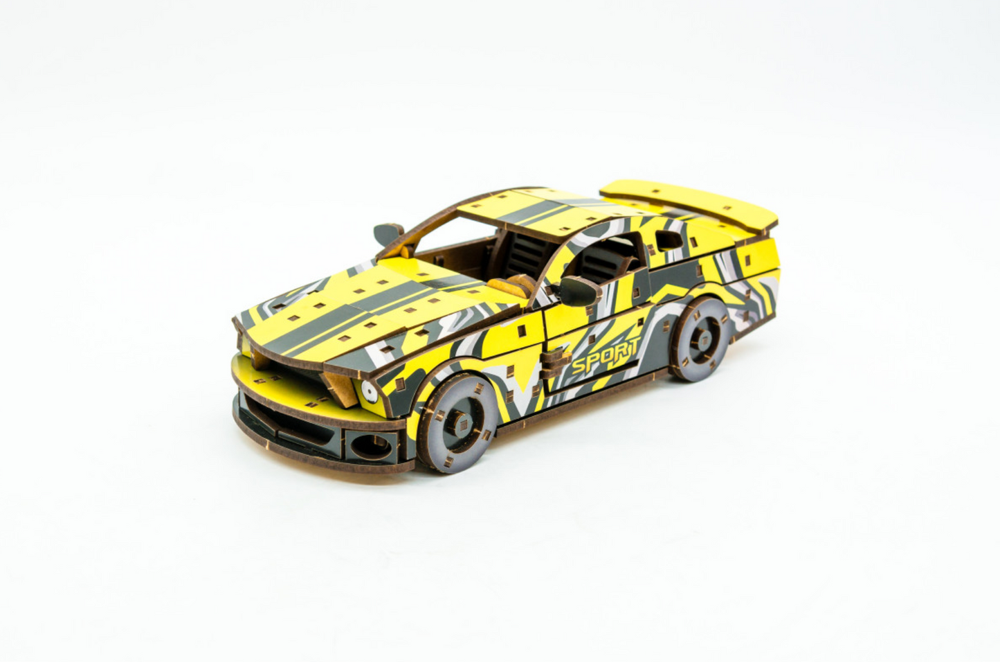 PuzzleOk - Muscle Car GT Yellow