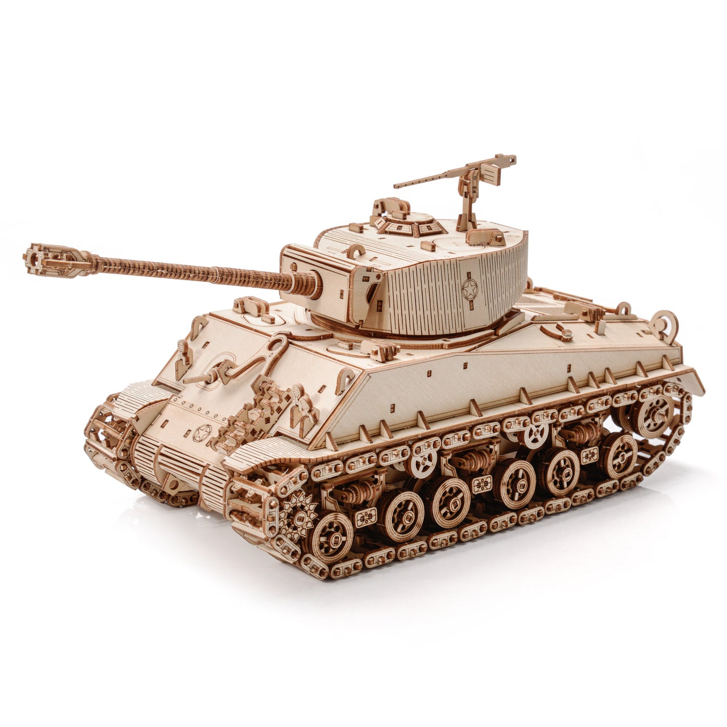 World of Tanks - 3D Wooden puzzle - M4A3E8 Sherman