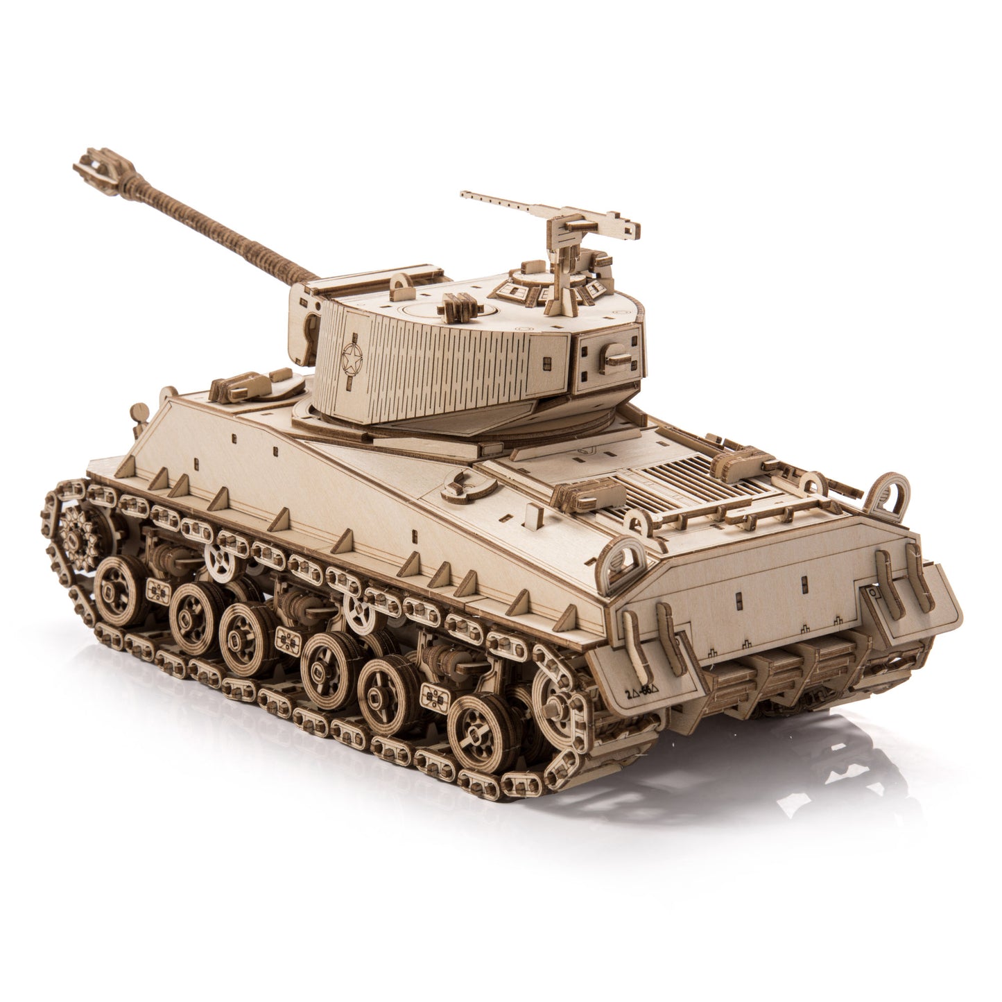 World of Tanks - 3D Wooden puzzle - M4A3E8 Sherman