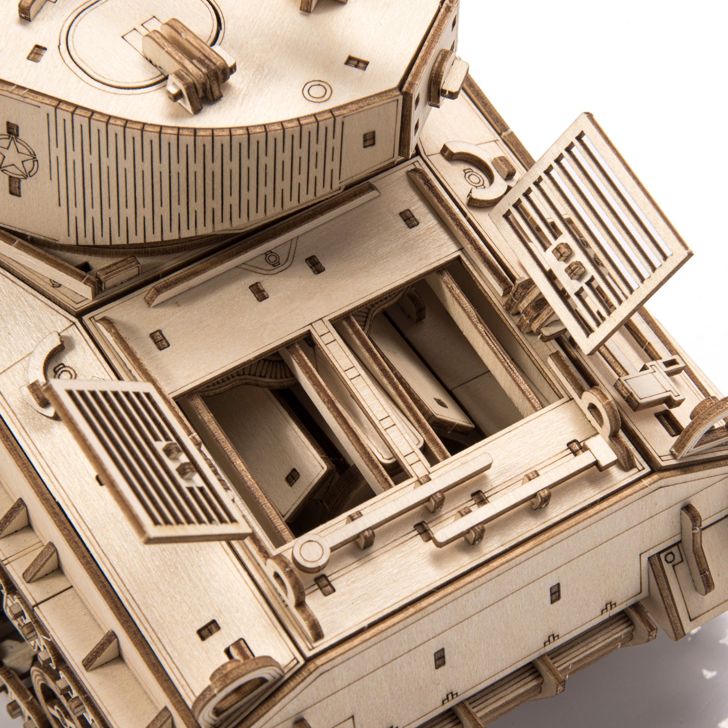 World of Tanks - 3D Wooden puzzle - M4A3E8 Sherman