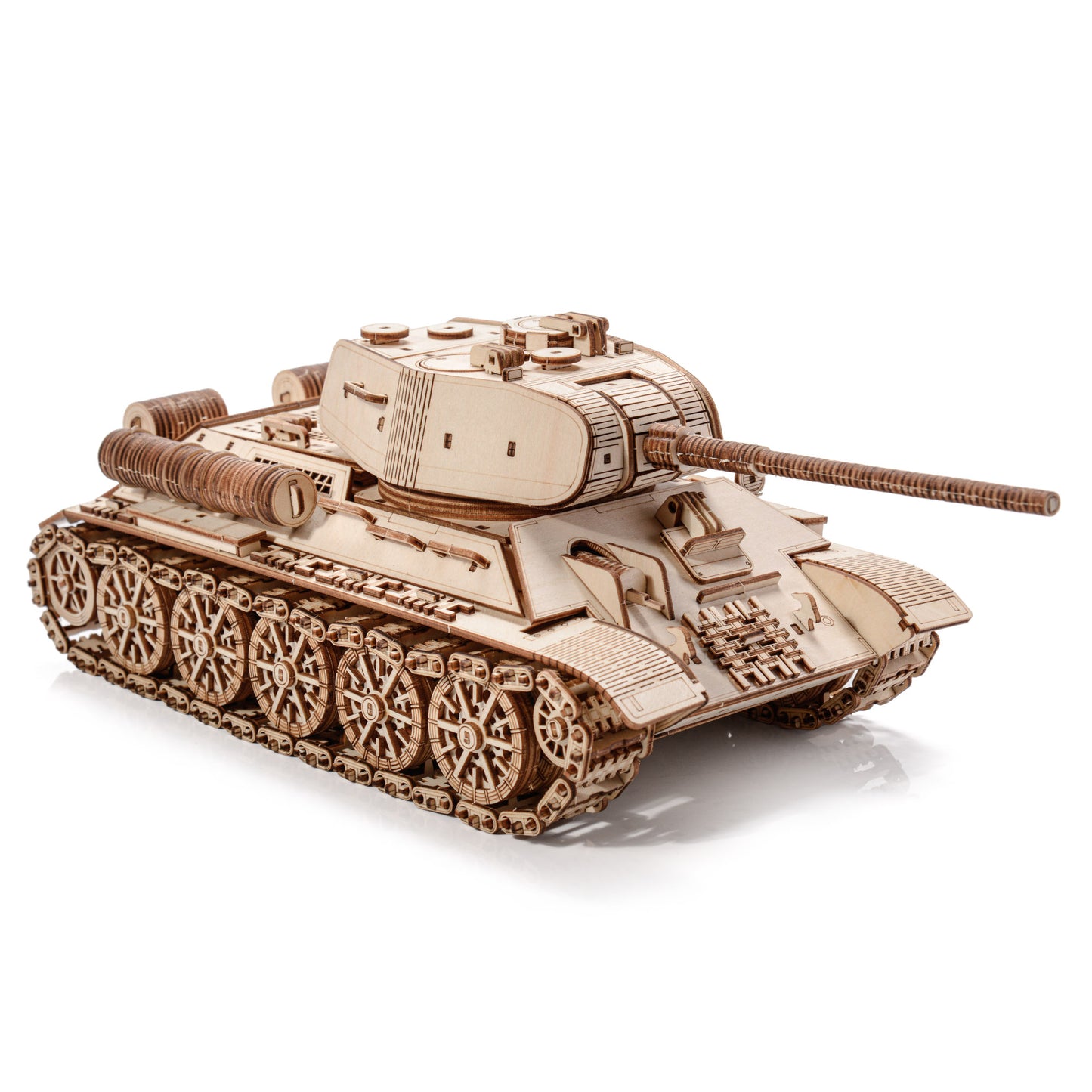 World of Tanks - 3D Wooden puzzle - T-34-85 Tank