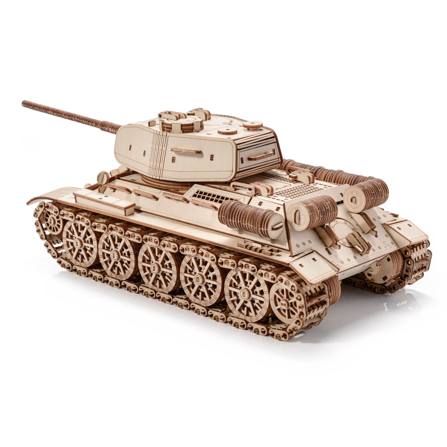 World of Tanks - 3D Wooden puzzle - T-34-85 Tank