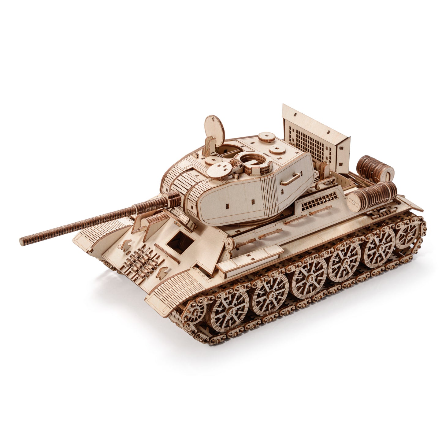 World of Tanks - 3D Wooden puzzle - T-34-85 Tank