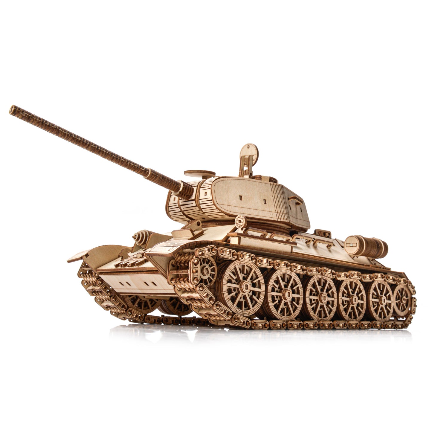 World of Tanks - 3D Wooden puzzle - T-34-85 Tank