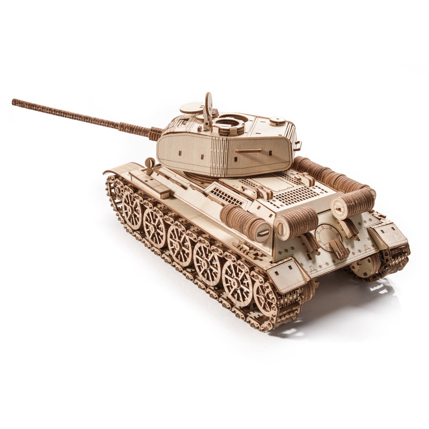 World of Tanks - 3D Wooden puzzle - T-34-85 Tank